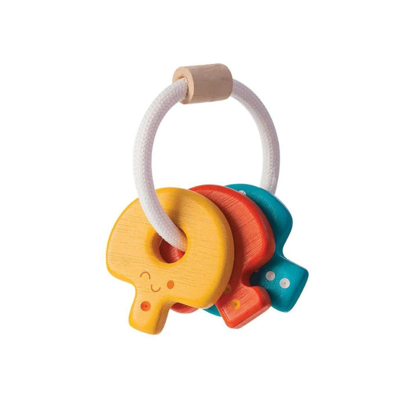 Plan Toys - Baby Sleutel Rammelaar