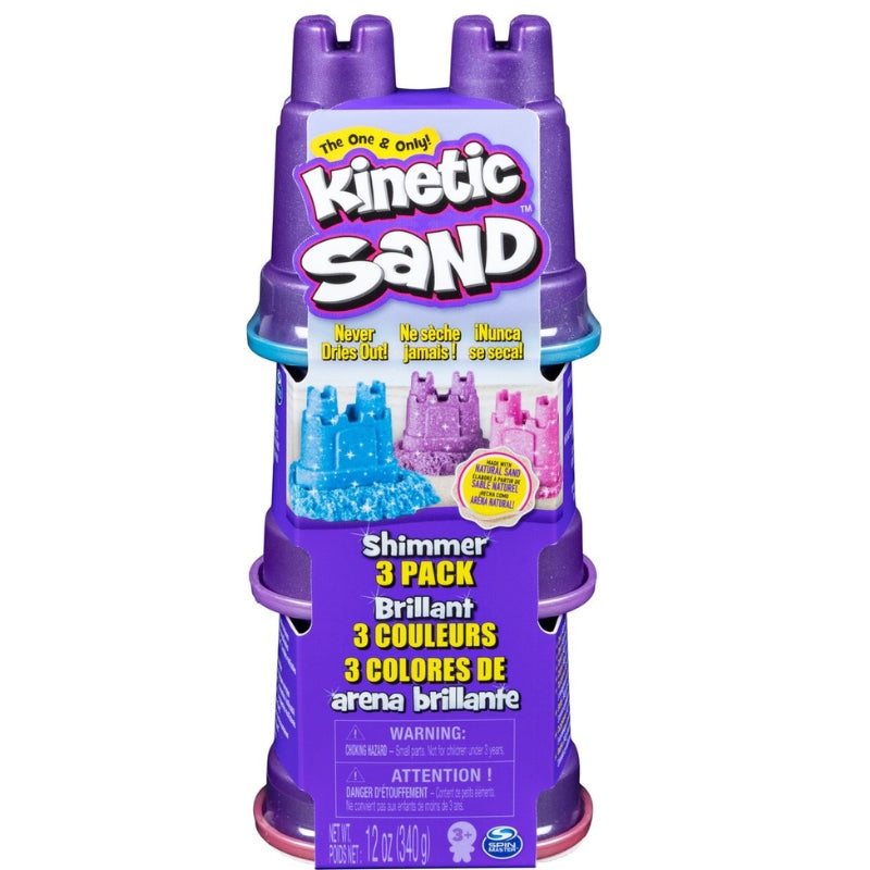 Relevant Play - Kinetisch Zand Glitter 3 kleuren - 340 gram