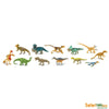 Speelfiguren Dino's met Veren Toob - Safari Ltd 12 stuks