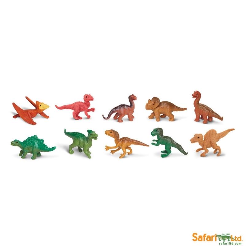 Speelfiguren Dino Baby's Toob - Safari Ltd 10 stuks