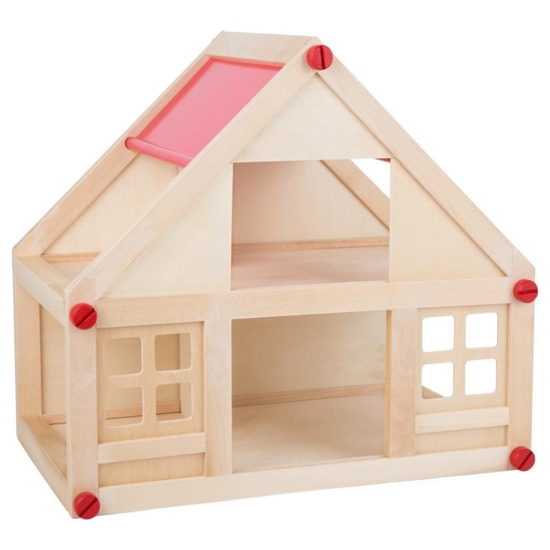 small foot - Houten Poppenhuis met Meubels