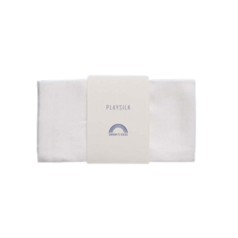 Sarah's Silks Speelzijde Wit - 86x86cm (zelf te kleuren)