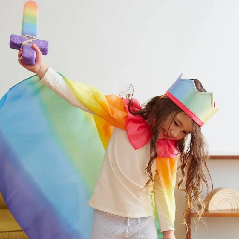 Zacht speelzwaard regenboog - Sarah's Silks