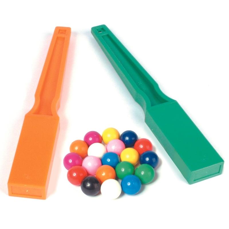 Shaw - 2 magnetische stokken met 20 magnetische knikkers