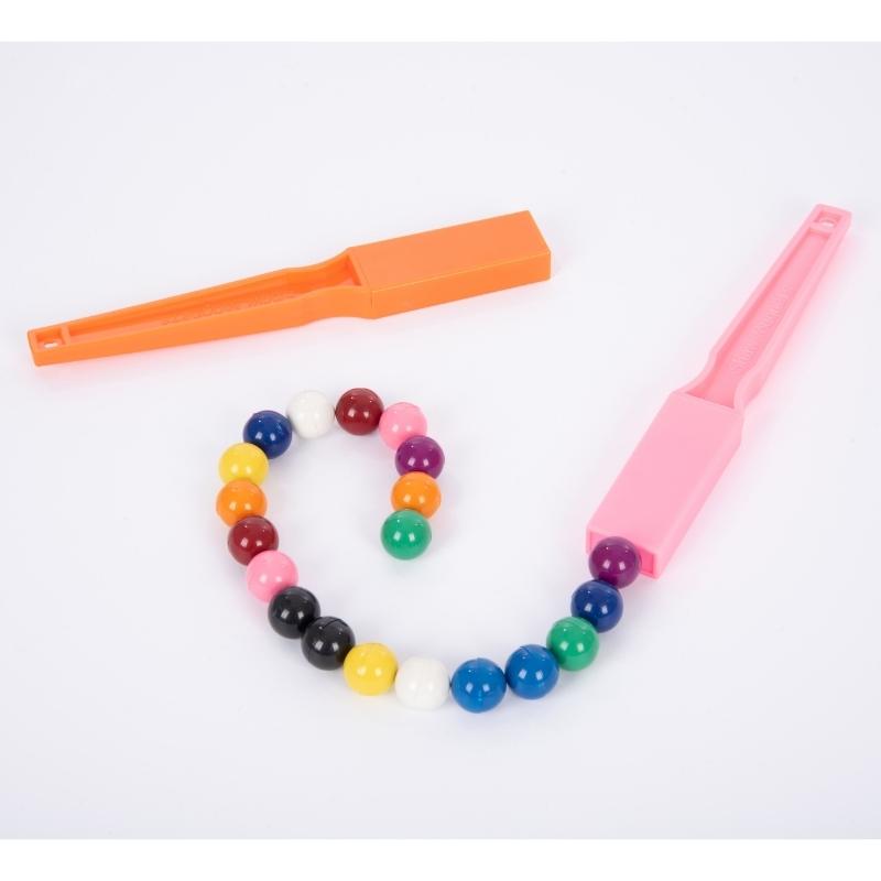 Shaw - 2 magnetische stokken met 20 magnetische knikkers