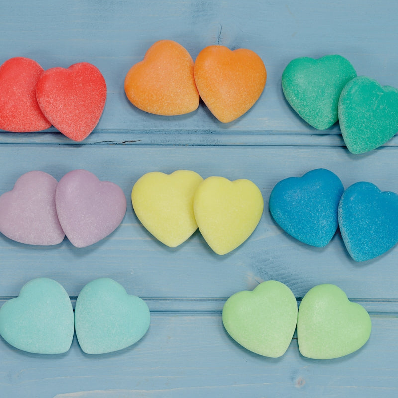 Sensorische emotiestenen hartjes (16 stuks) - Yellow Door