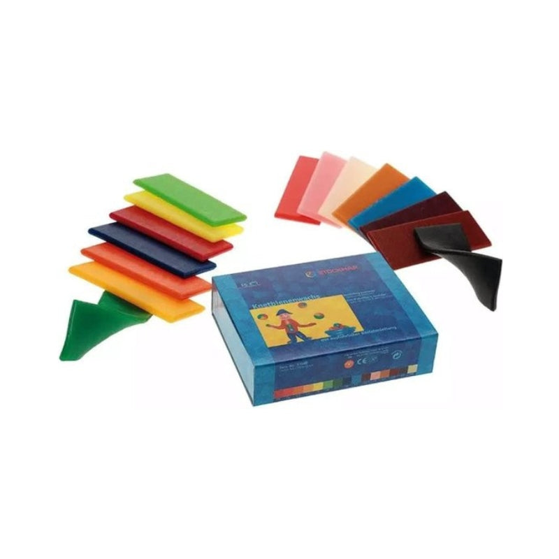 Stockmar - Bijenkneedwas (15 plakjes - 10 x 4 cm)