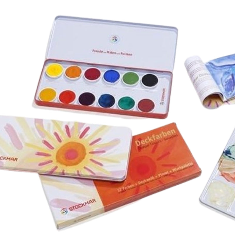 Stockmar - Plakkaatverfset 12 kleuren