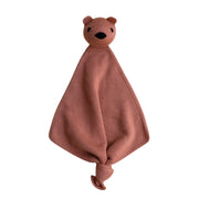 Hvid - Teddy Tokki knuffeldoekje - 100% merinowol - Brick