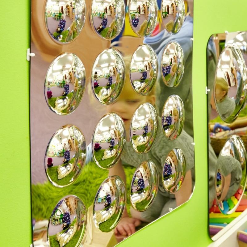 TickiT - 16 bolle spiegels (wand)