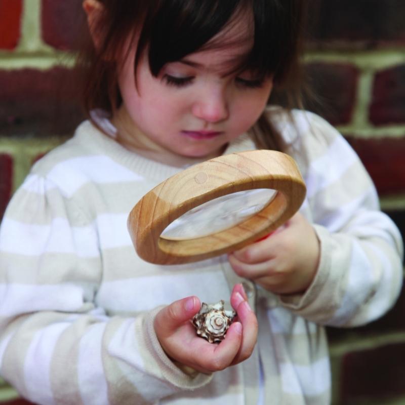 TickiT - Houten Vergrootglas