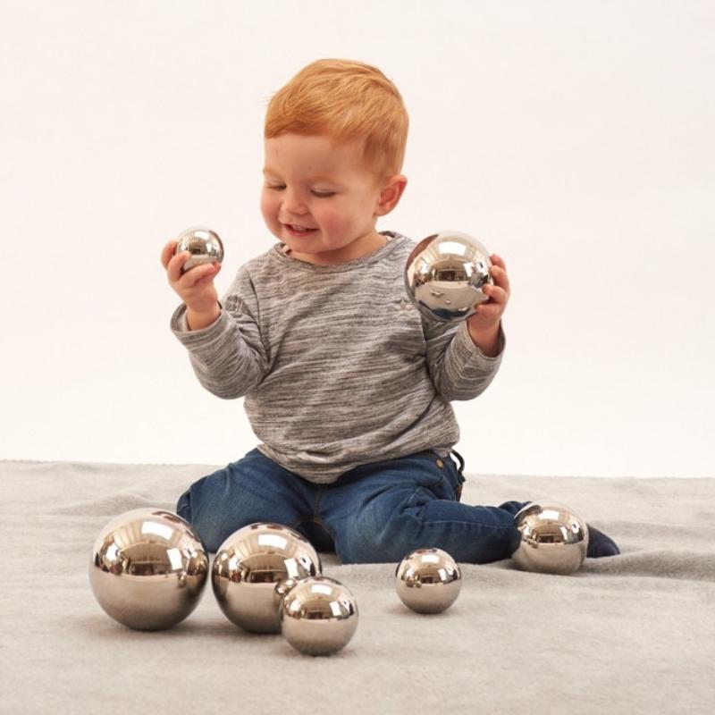 TickiT - Sensorische Reflecterende Geluidsballen (7 stuks)