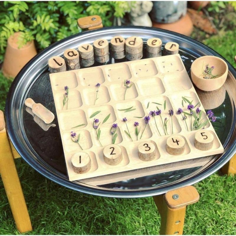 Tuff Tray 74,5 cm - Activiteitentafel Spiegel met onderstel