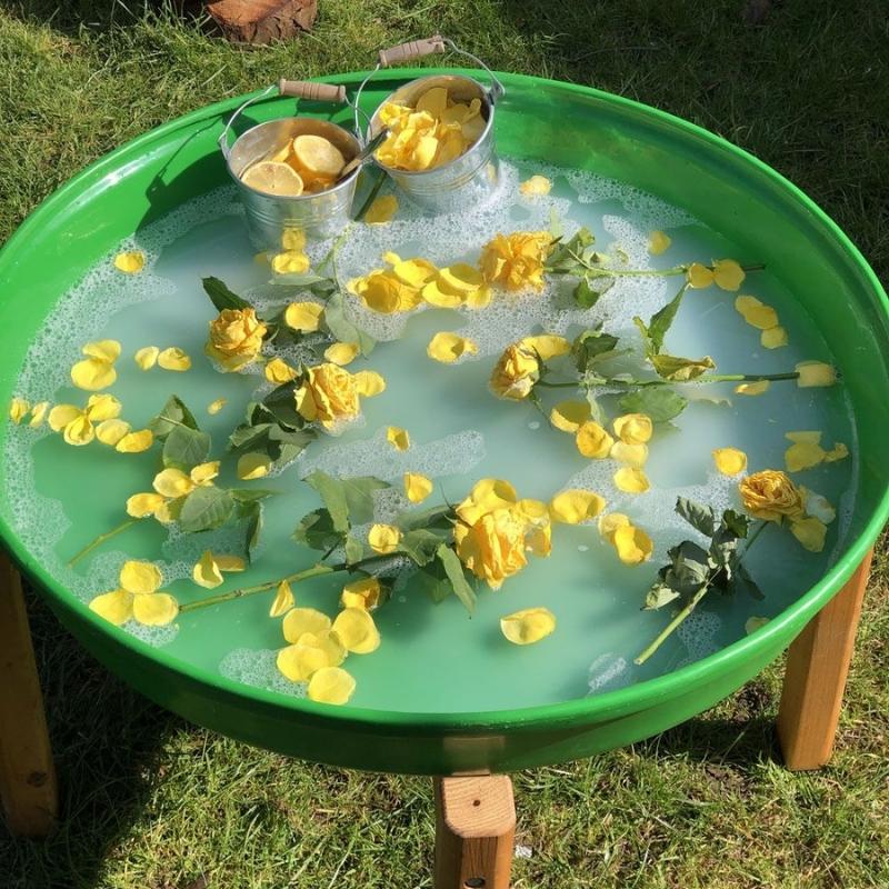 Tuff Tray Rond 69cm - Activiteitentafel Groen