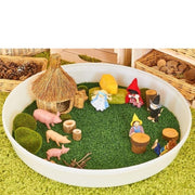 Tuff Tray rond 69cm - Kunstgras Insert