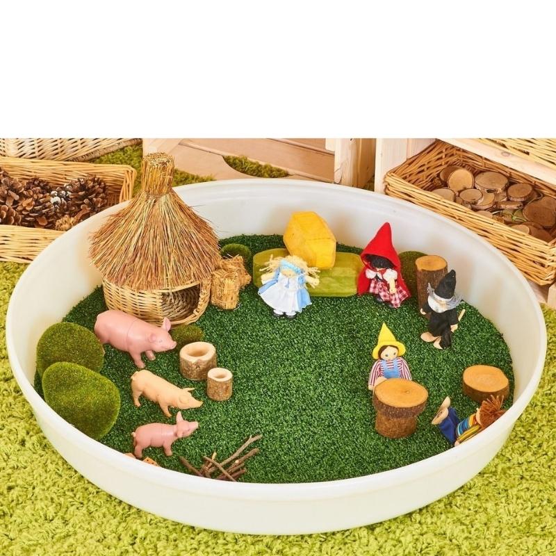 Tuff Tray Rond 69cm - Activiteitentafel Wit