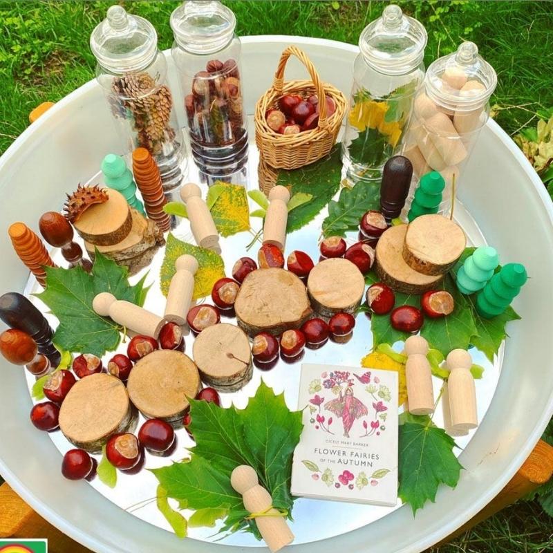 Tuff Tray Rond 69cm - Activiteitentafel Wit