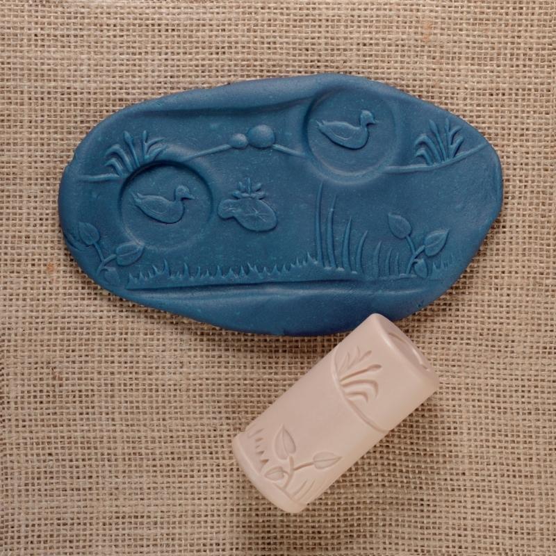 Let's roll - 6 Stempel Rollers leven in de vijver - Yellow Door