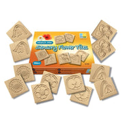 Match me - sensorische bloementegels (12 stuks) - Yellow Door