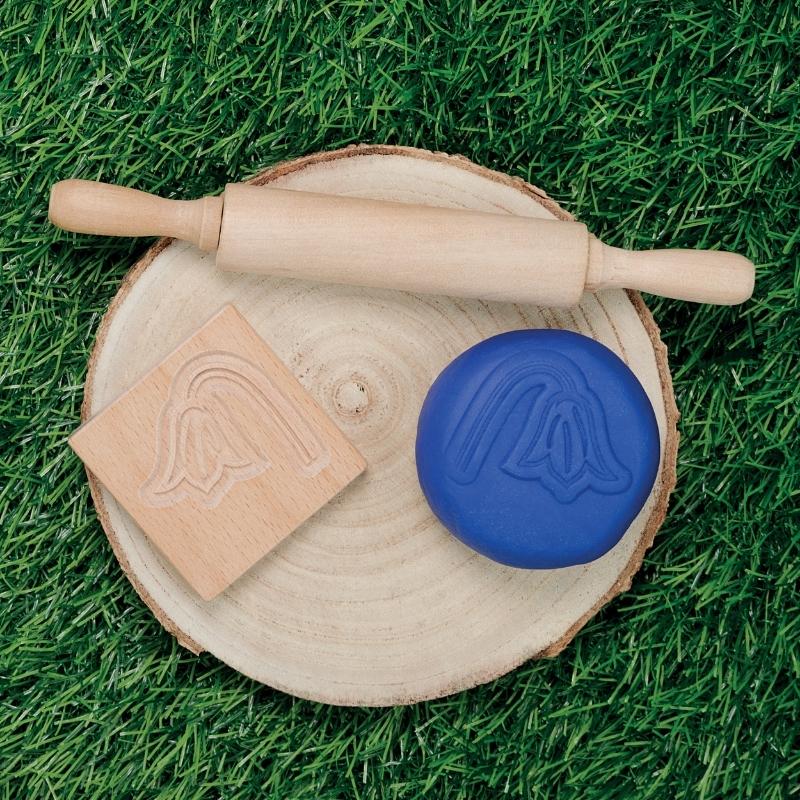 Match me - sensorische bloementegels (12 stuks) - Yellow Door