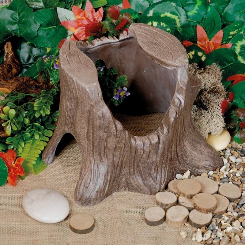 Grote Boomstronk van hars-steenmix 25 cm - Yellow Door