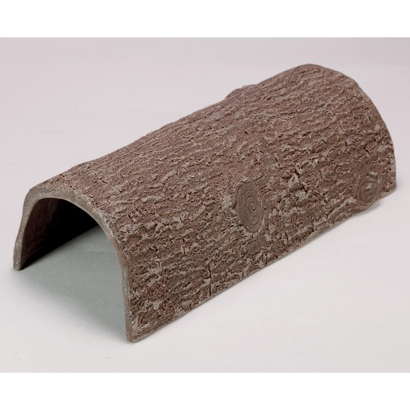 Holle boomstam van hars-steenmix 23 cm - Yellow Door