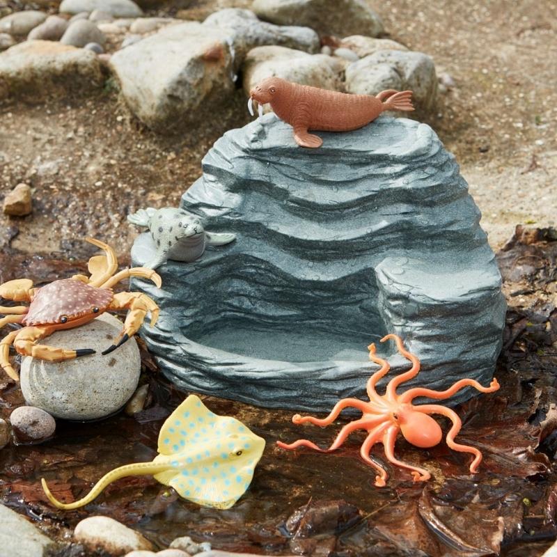 Grote Waterval van hars-steenmix 29 cm - Yellow Door