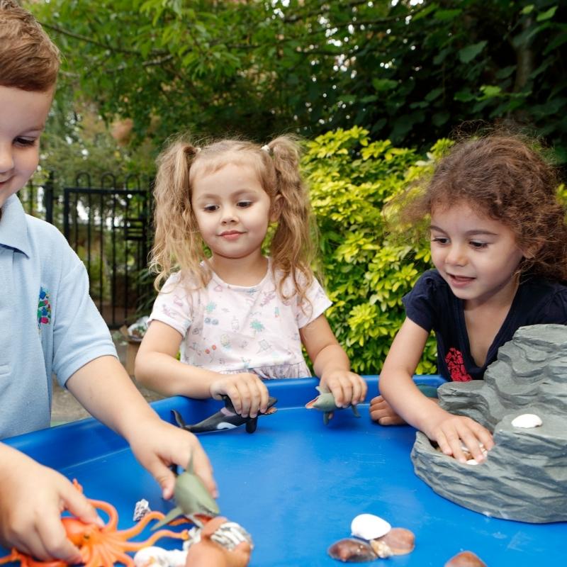 Grote Waterval van hars-steenmix 29 cm - Yellow Door