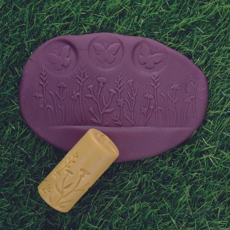 Let's roll - 6 Stempel Rollers met insecten - Yellow Door