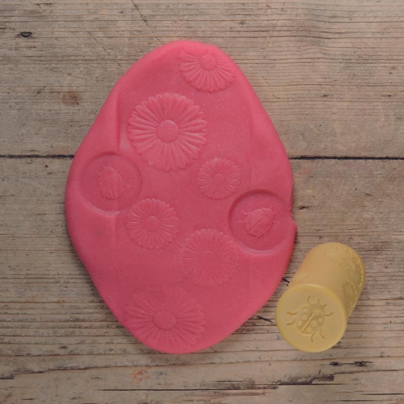 Let's roll - 6 Stempel Rollers met insecten - Yellow Door