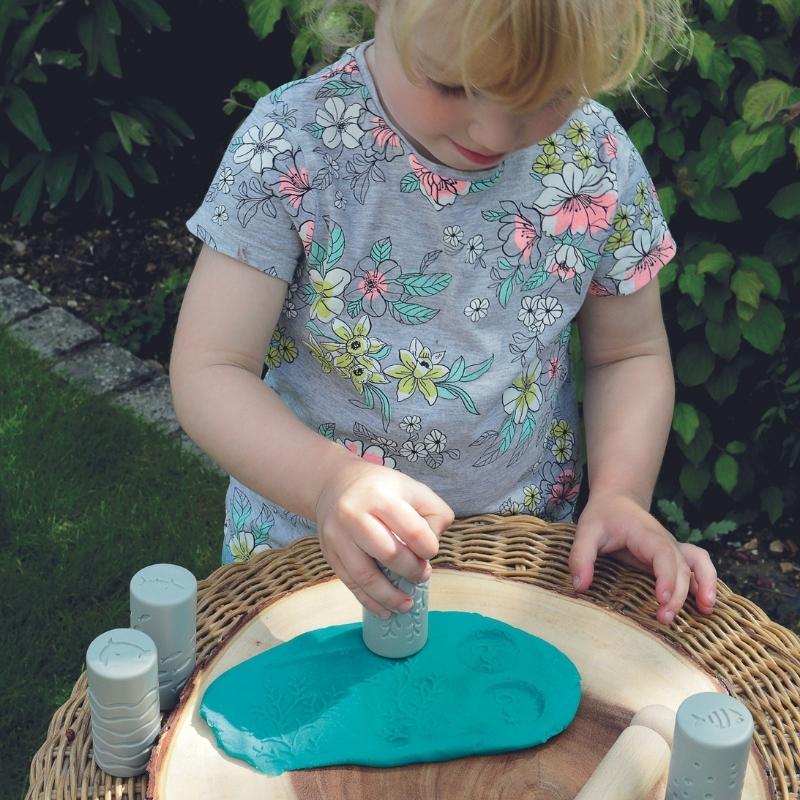 Let's roll - 6 Stempel Rollers met zeedieren - Yellow Door