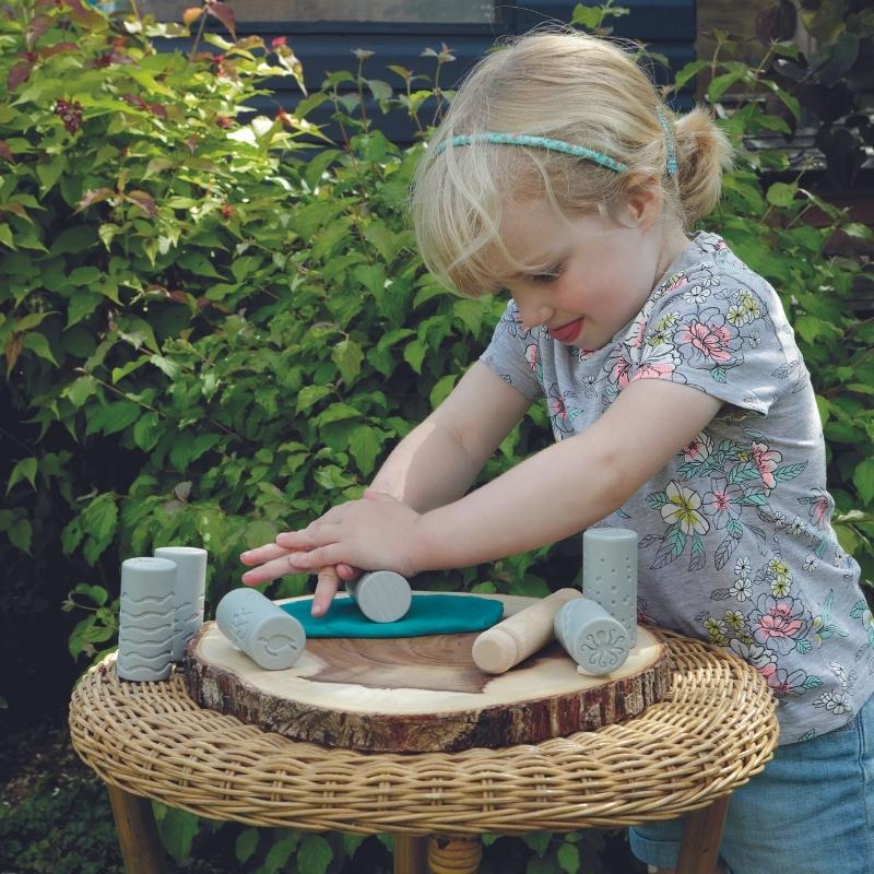 Let's roll - 6 Stempel Rollers met zeedieren - Yellow Door