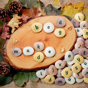 26 alfabet stenen kleine letters - Yellow Door