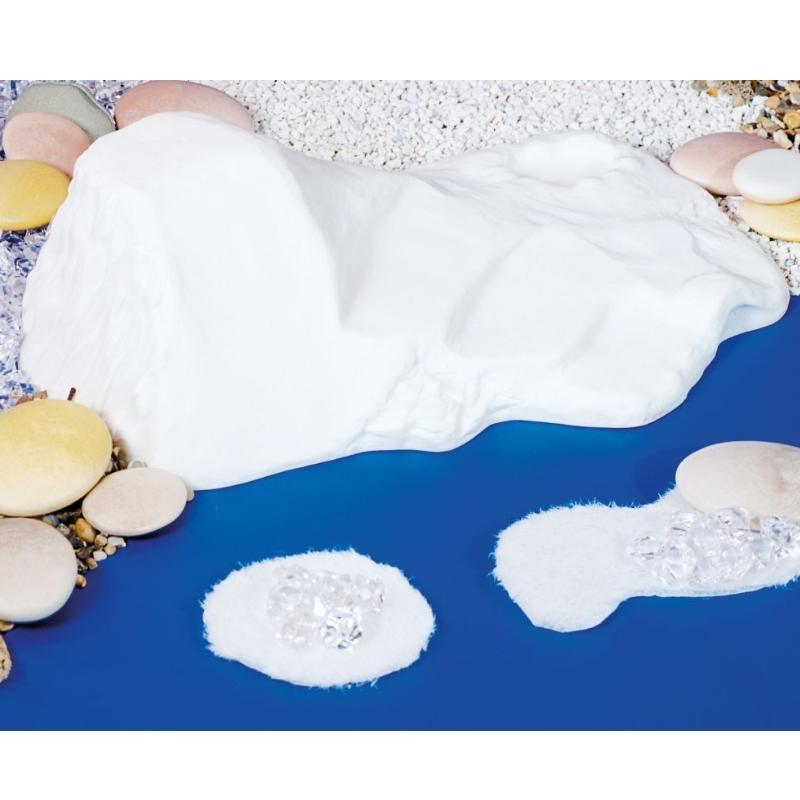 Grote ijsberg van hars-steenmix 40 cm - Yellow Door