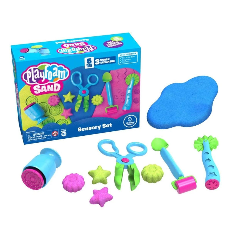 Educational Insights - Playfoam® magisch zand speelset (bak, zand, stempels, roller, stamper, schepper)