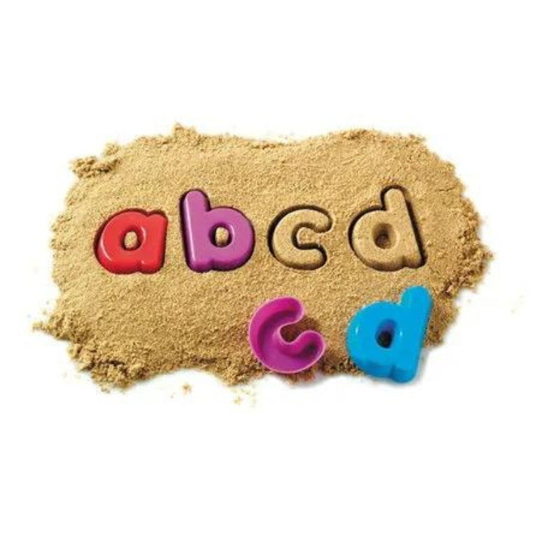 Zandvormpjes - alfabet in kleine letters - Learning Resources