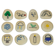 Sensorische zelfregulatie stenen 12 stuks - Yellow Door