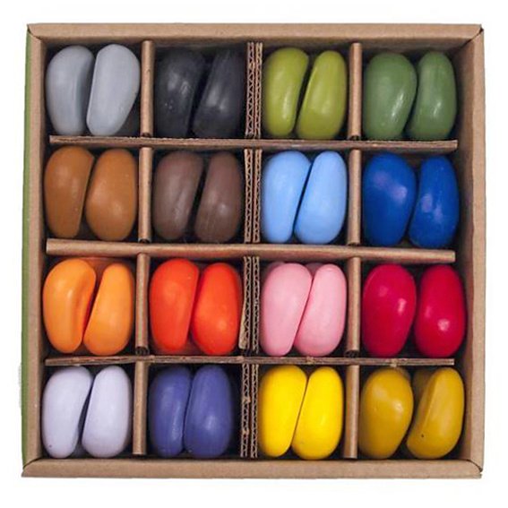 Crayon Rocks - 64 stuks in mooie doos (4x16)