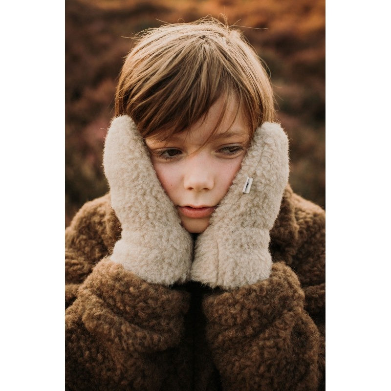Alwero - Wanten Freeze (5-13 jaar) 100% wol Beige