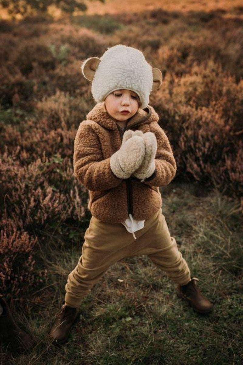 Alwero - Wanten Freeze (5-13 jaar) 100% wol Bark