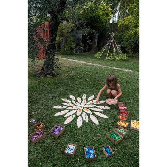 Grapat - Grote houten speelplatformen 24 stuks - Grapat