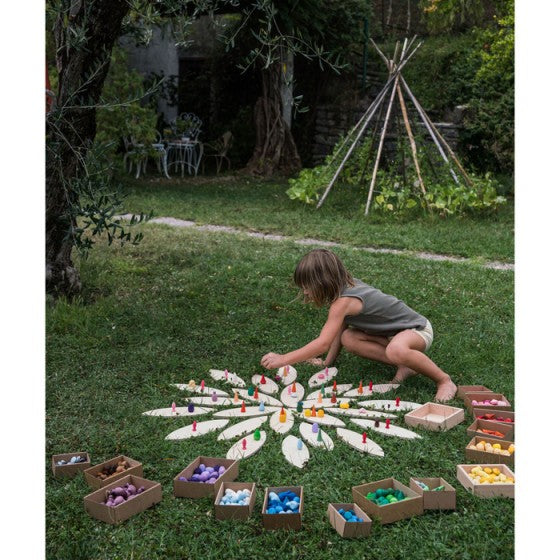 Grapat - Grote houten speelplatformen 24 stuks - Grapat