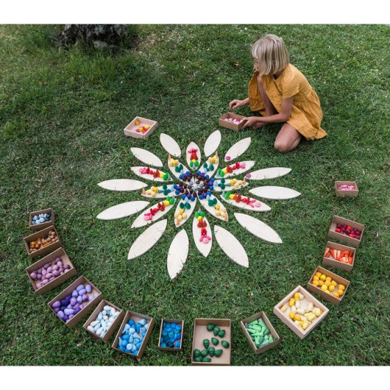 Grapat - Grote houten speelplatformen 24 stuks - Grapat