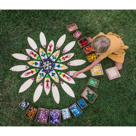 Grapat - Grote houten speelplatformen 24 stuks - Grapat