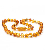 Barnsteen kinder kettinkje - honey (38 cm)