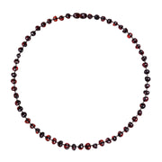 Barnsteen ketting volwassenen - cherry (45 cm)
