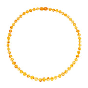 Barnsteen ketting volwassenen - honey (45 cm)