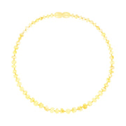 Barnsteen baby-peuter kettinkje - milk (32 cm)