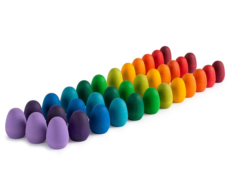 Grapat - Mandala - Regenboog eitjes 36st