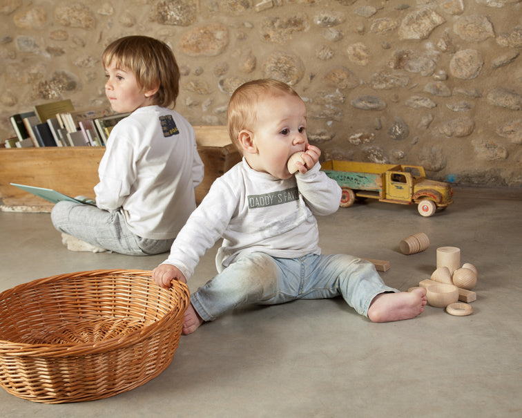 Grapat - 20 houten vormen - treasure basket